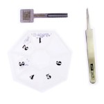 HU100R BMW Key Model,used for adjust key when cutting the blade